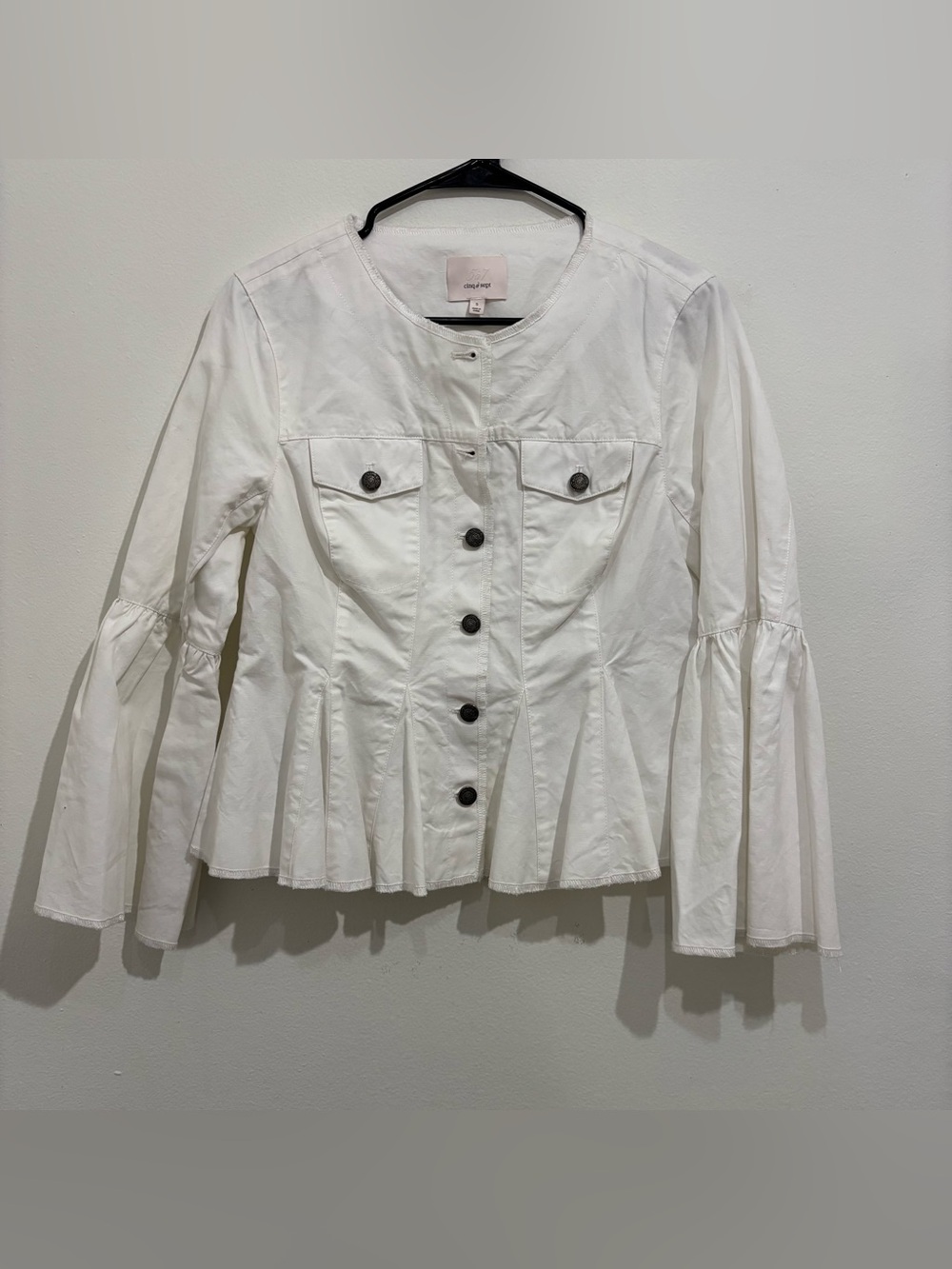 Cinq A Sept Size Small Joseophina Flare Jacket